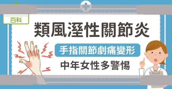 手指关节变形、会痛，是关节发炎吗？该警觉类风湿性关节炎找上门了！